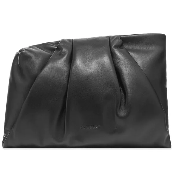 Ambush | Bags | Ambush Wrap Clutch Black Leather | Poshmark